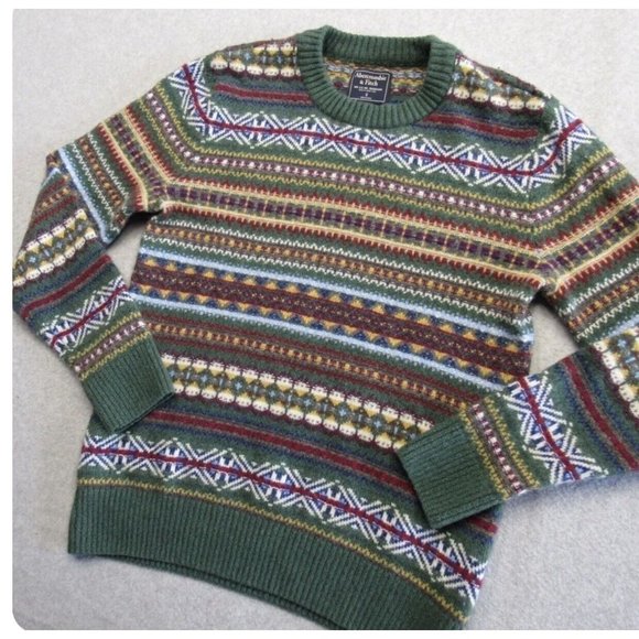Abercrombie & Fitch Multicolor Crew Neck Sweater - Picture 2 of 10